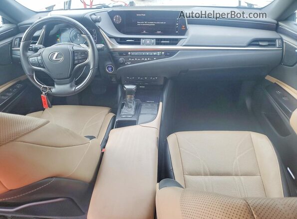 58AF21B12LU010594 2020 LEXUS ES Gold Widok deski rozdzielczej