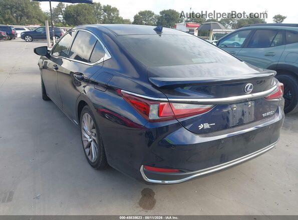 58AFA1C1XMU009146 2021 LEXUS ES 300H Dark Blue Rear left