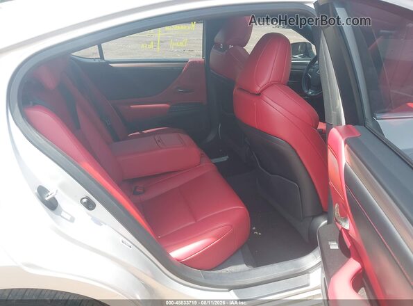 58AGZ1B12MU085345 2021 LEXUS ES 350 Silver VIN კოდის სტიკერის ხედი