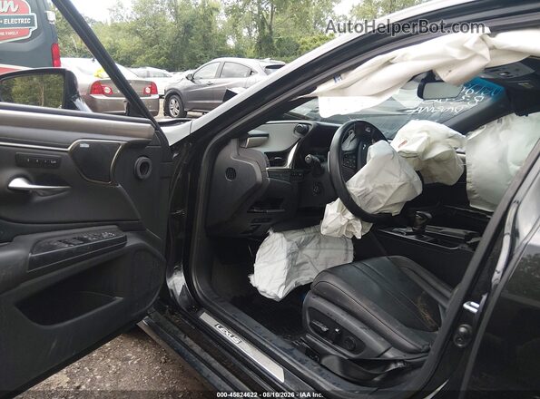58AGZ1B17LU071780 2020 LEXUS ES 350 Черный Вид салона спереди