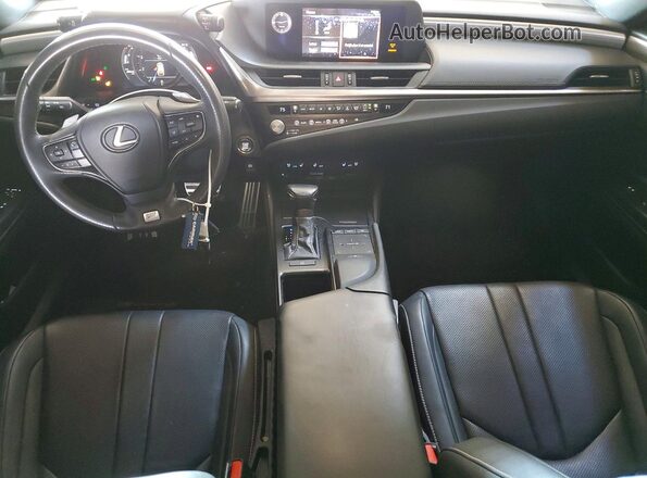58AGZ1B1XMU100271 2021 LEXUS ES Черный Вид панели приборов