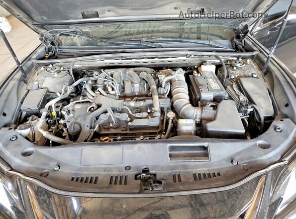 58AGZ1B1XMU100271 2021 LEXUS ES Черный Вид задней части салона