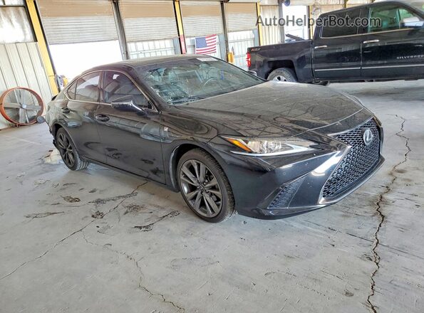 58AGZ1B1XMU100271 2021 LEXUS ES Черный Передняя правая четверть