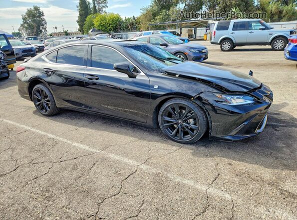 58AHZ1B1XMU100954 2021 LEXUS ES Черный Передняя правая четверть