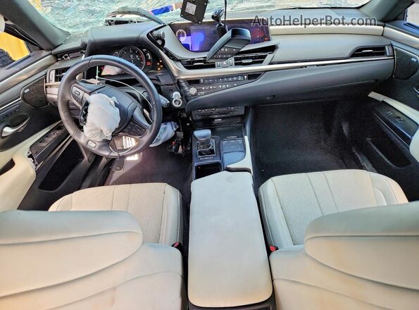 58AHZ1B1XMU100954 2021 LEXUS ES Черный Вид панели приборов