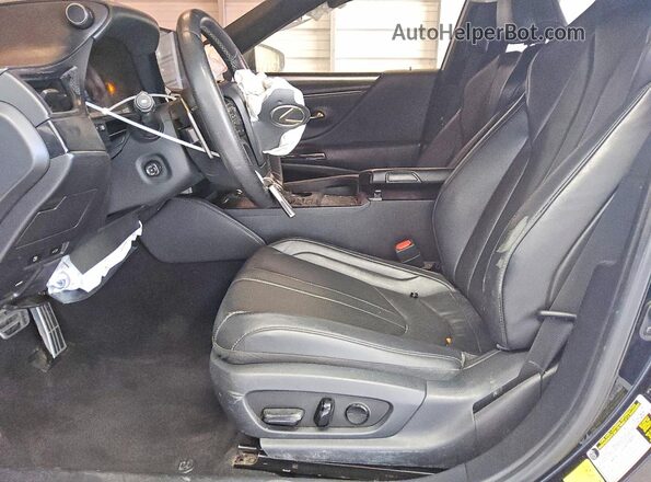 58AJZ1B10PU149439 2023 LEXUS ES Black Вид салону спереду