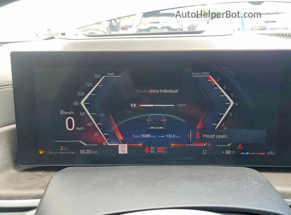5UX13EU04R9S58824 2024 BMW X5 Black Rear seats view