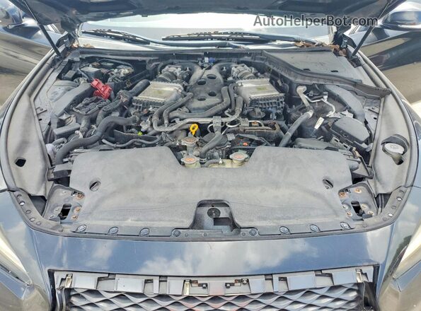JN1EV7AP9GM555403 2016 INFINITI Q50 Black Շարժիչի բաժամունքի տեսք