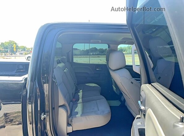 3GCPCPEC0JG496674 2018 CHEVROLET SILVERADO Черный Вид салона спереди