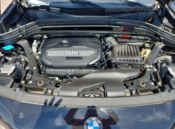 WBXYJ1C06N5U39007 2022 BMW X2 Black Вид наклейки з VIN-кодом