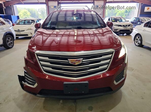 1GYKNDRSXHZ150558 2017 CADILLAC XT5 Red Вид ззаду