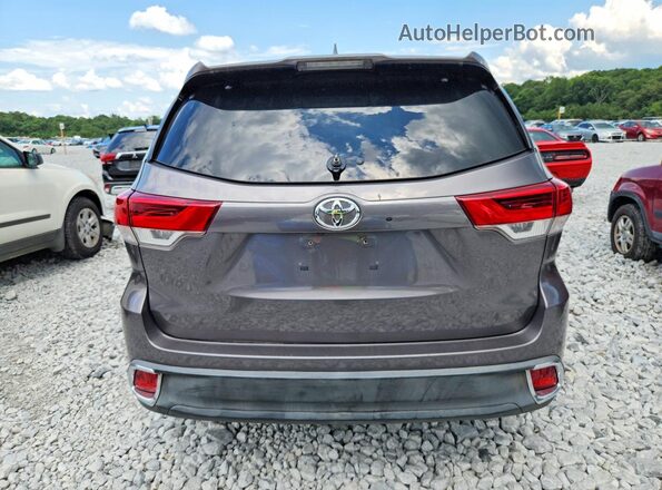 5TDBZRFH6KS970922 2019 TOYOTA HIGHLANDER Black Front interior view