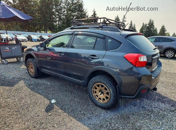 JF2GPABC8G9341953 2016 SUBARU CROSSTREK Gray Задня права чверть