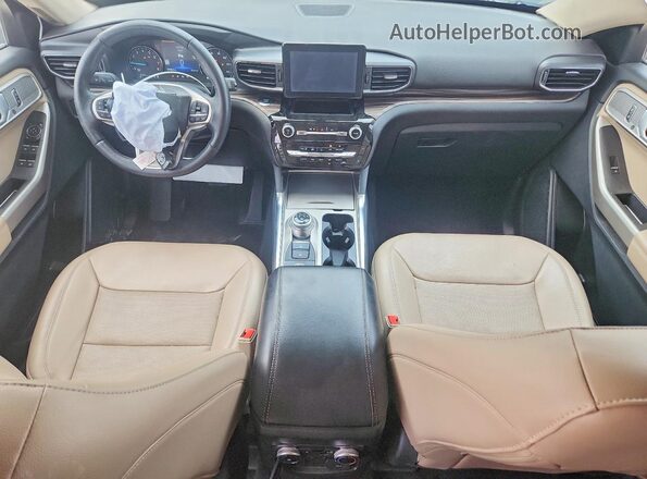 1FMSK8FH1PGB22698 2023 FORD EXPLORER Черный Вид щитка приборов