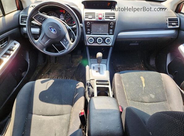 JF1GPAB61G8223540 2016 SUBARU IMPREZA Red Vista del cuadro de instrumentos