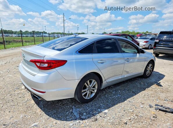 5NPE24AF7HH470647 2017 HYUNDAI SONATA Silver Առջևի աջ
