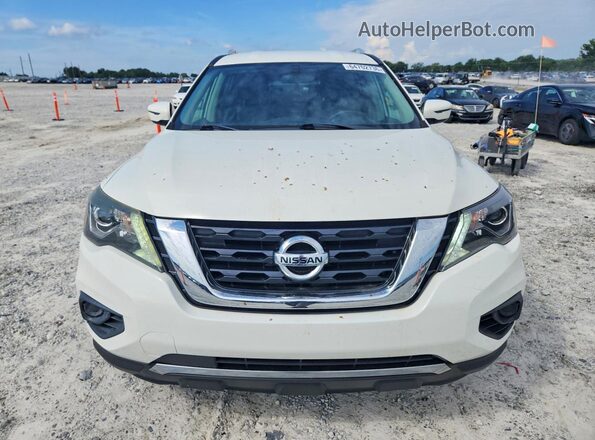 5N1DR2MN4HC600762 2017 NISSAN PATHFINDER White Widok z tyłu
