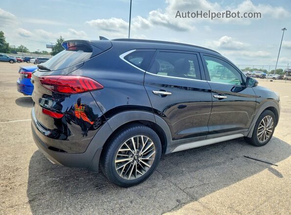 KM8J3CALXLU226321 2020 HYUNDAI TUCSON Black Przód prawy