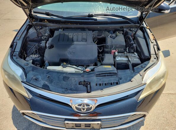 4T1BK1EB2GU212349 2016 TOYOTA AVALON Black Вид підкапотного простору