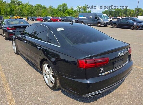 WAUHGAFC7GN006622 2016 AUDI A6 Black Front right