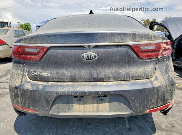 KNALC4J19H5091848 2017 KIA CADENZA Gray Front interior view