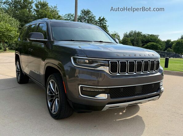 1C4SJVDT7NS127735 2022 JEEP WAGONEER Gray Հետևի ձախ