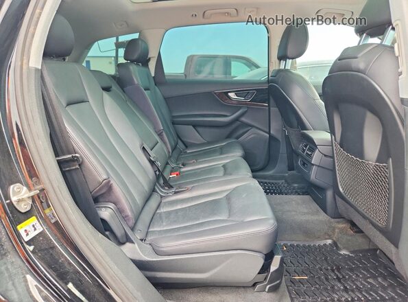 WA1LAAF77HD040255 2017 AUDI Q7 Black Vista interior trasera