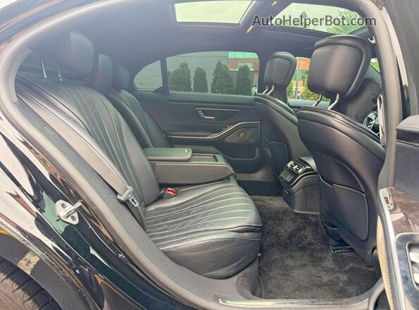 W1K6G6DB2NA065959 2022 MERCEDES-BENZ S-CLASS Black Vista de los asientos traseros