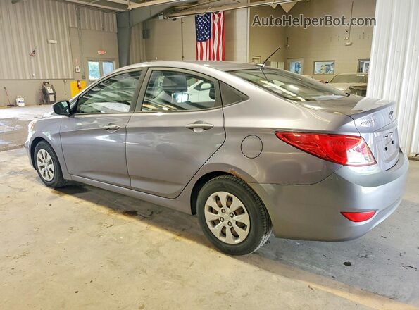 KMHCT4AE7GU122486 2016 HYUNDAI ACCENT Gray Trasero derecho