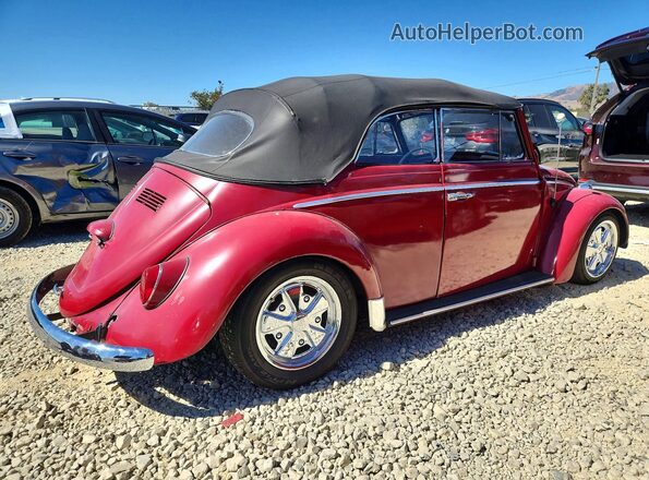 593405 1964 VOLKSWAGEN BUBU Red Trasero derecho