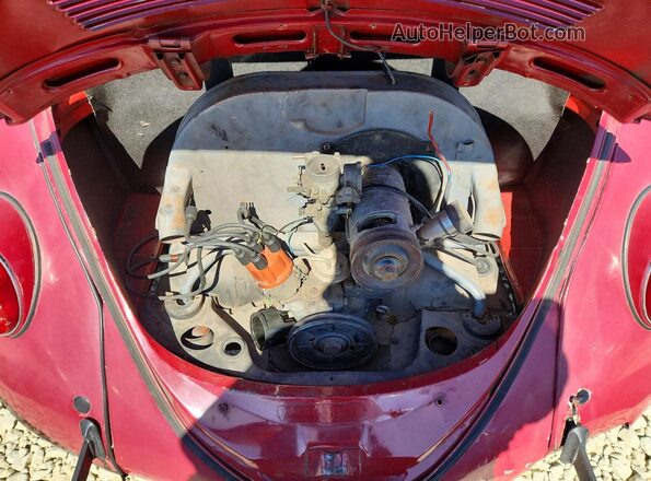 593405 1964 VOLKSWAGEN BUBU Red Vista interior trasera