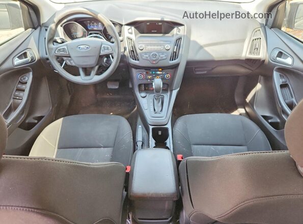 1FADP3FE3JL204220 2018 FORD FOCUS Gray Вид щитка приладів