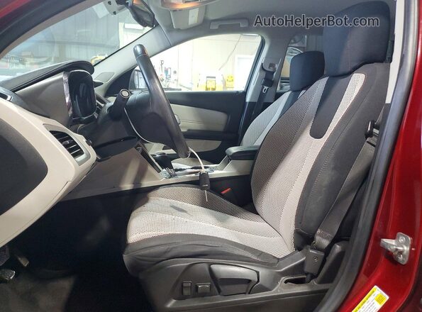 2GKALMEK8G6176572 2016 GMC TERRAIN Red Dashboard view