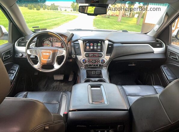 1GKS2BKC7GR158349 2016 GMC YUKON White Հետևի նստատեղերի տեսք