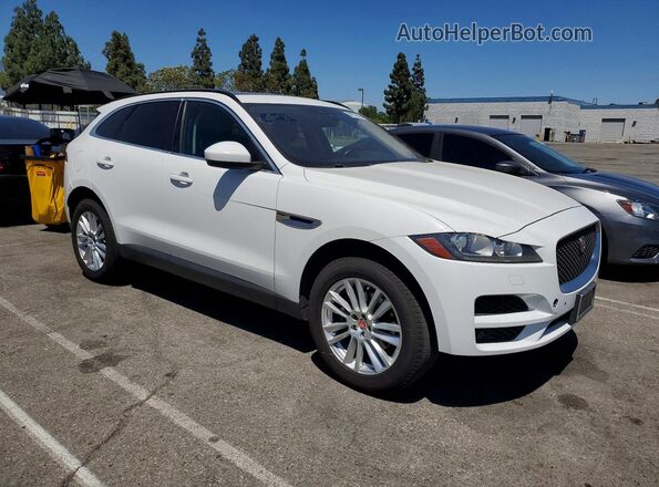 SADCK2FX0KA398741 2019 JAGUAR F-PACE White Вид спереду