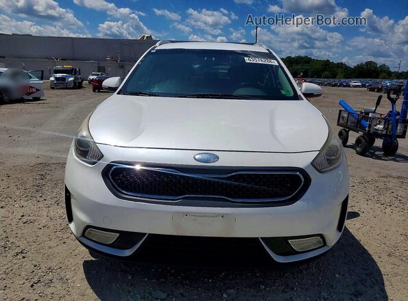 KNDCC3LC2H5036895 2017 KIA NIRO White Вид ззаду