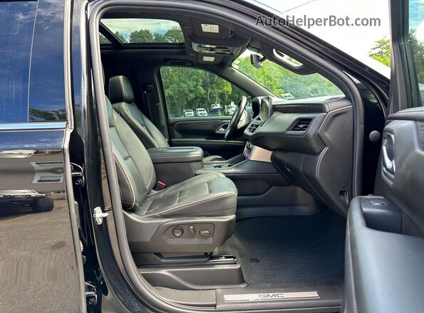 1GKS1GKDXNR157170 2022 GMC YUKON Black Widok wnętrza z przodu