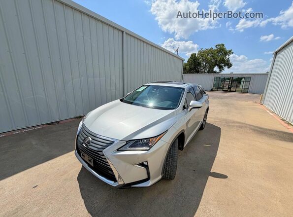 JTJGZKCA7J2008328 2018 LEXUS RX Серебряный Задняя правая четверть