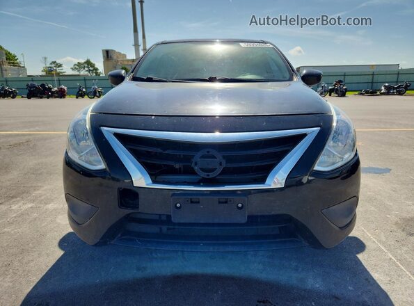 3N1CN7APXJL808592 2018 NISSAN VERSA Black Widok z tyłu