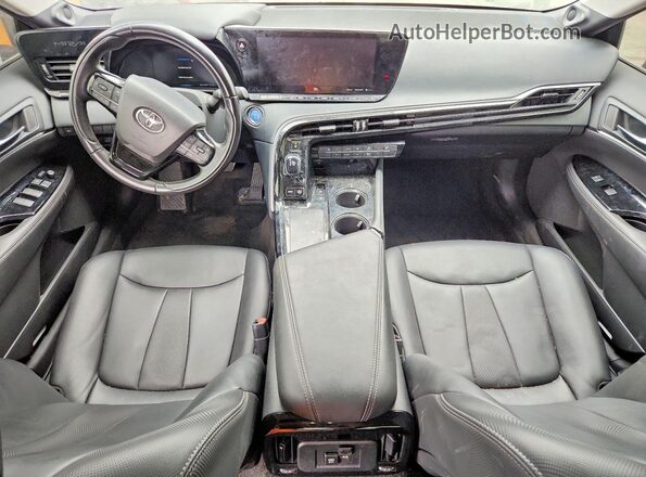 JTDAAAAA5NA006859 2022 TOYOTA MIRAI Black Սարքավորումների վահանակի տեսք