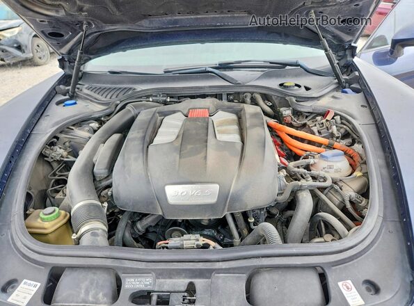 WP0AD2A72GL040623 2016 PORSCHE PANAMERA Charcoal ძრავის განყოფილების ხედი