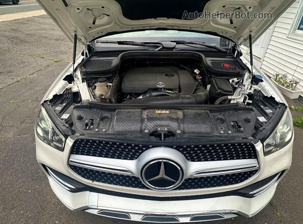 4JGFB4KB6NA606846 2022 MERCEDES-BENZ GLE Белый Вид подкапотного пространства