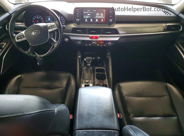 5XYP6DHC7LG038908 2020 KIA TELLURIDE Silver Vista del cuadro de instrumentos