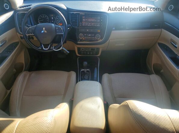 JA4AD3A32JJ003040 2018 MITSUBISHI OUTLANDER Синий Вид щитка приборов