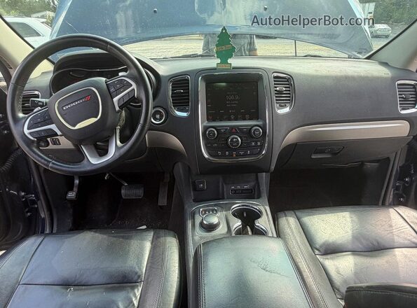 1C4RDJDG5HC936697 2017 DODGE OTHER Blue Rear seats view
