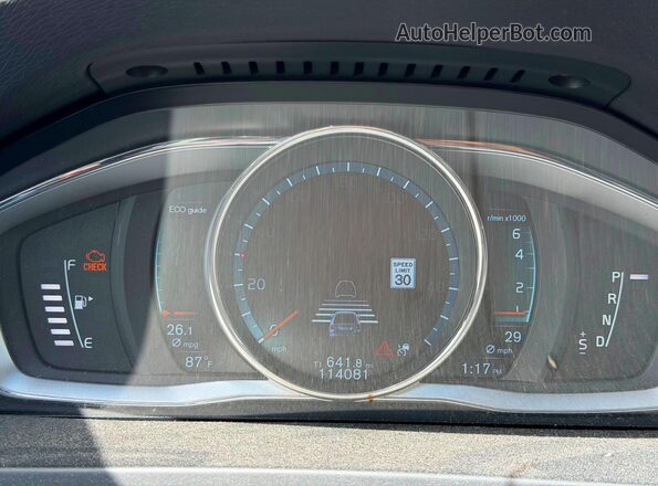 YV4612UM4G2001194 2016 VOLVO S60 Silver Շարժիչի բաժամունքի տեսք