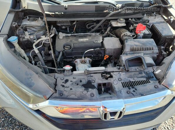 2HKRW5H39JH419356 2018 HONDA CR-V Silver VIN კოდის სტიკერის ხედი