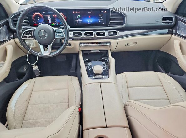 4JGFF5KEXLA115326 2020 MERCEDES-BENZ GLS White Սարքավորումների վահանակի տեսք