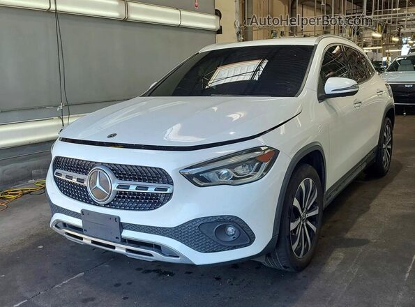 W1N4N4GB3MJ134074 2021 MERCEDES-BENZ GLA White Tył prawy