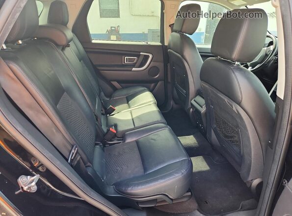 SALCP2FX4KH795012 2019 LAND ROVER DISCOVERY Черный Вид задней части салона